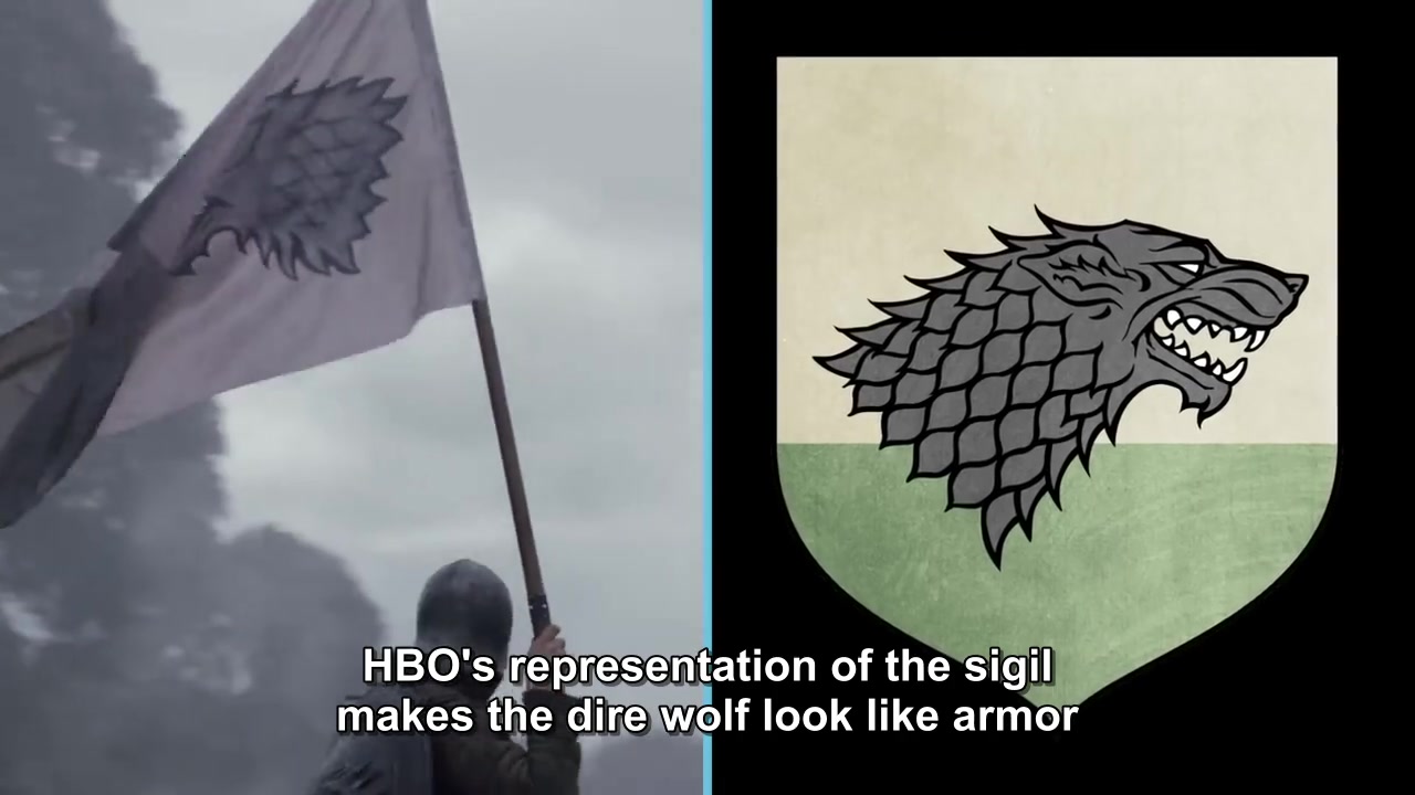 【got/权力的游戏】史塔克家族解读 英字game of thrones symbolism