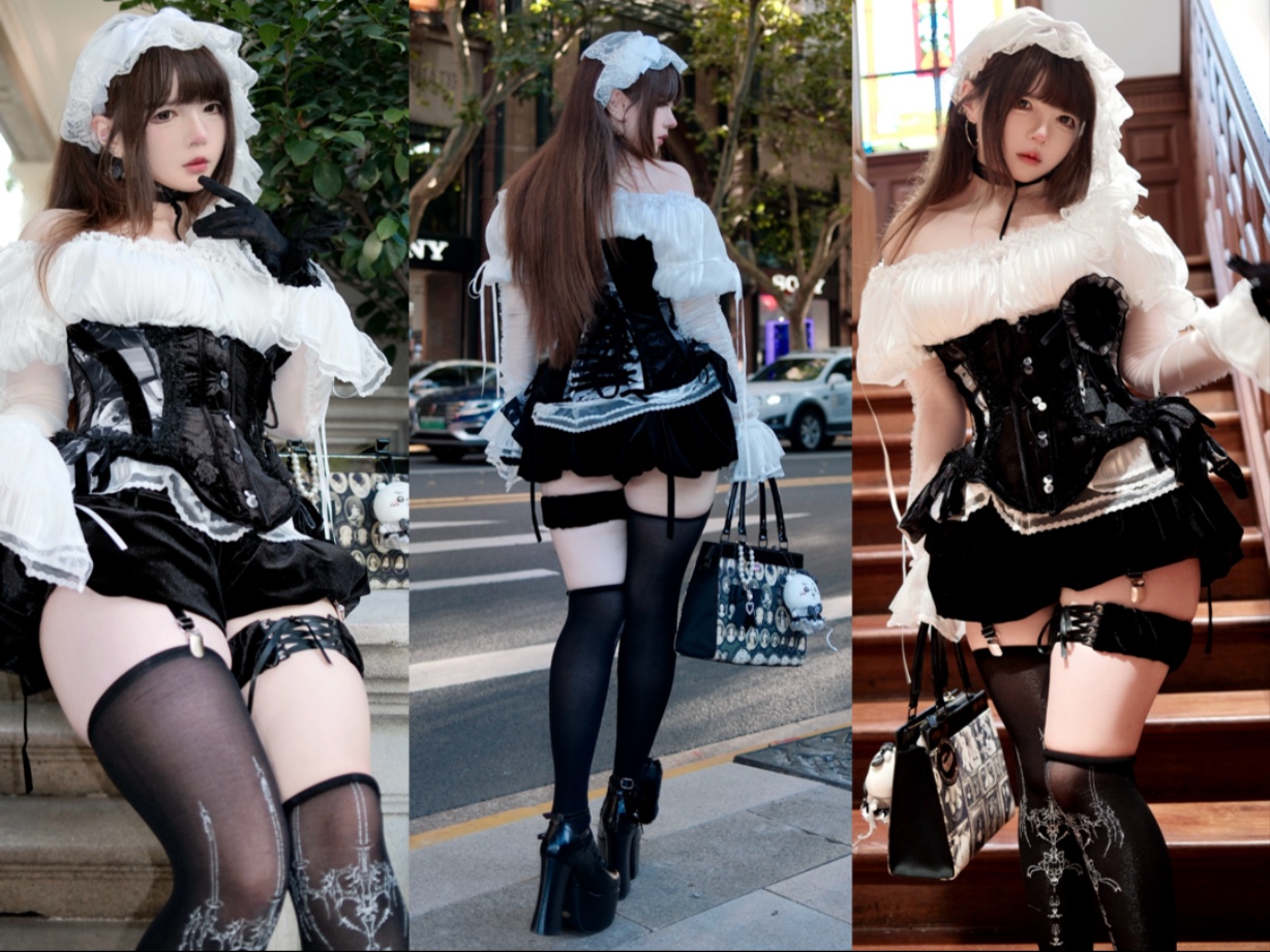 VLOG｜When looking at the exhibition, I came across a fleshy doll...☆Microfat Wear Lo Lady