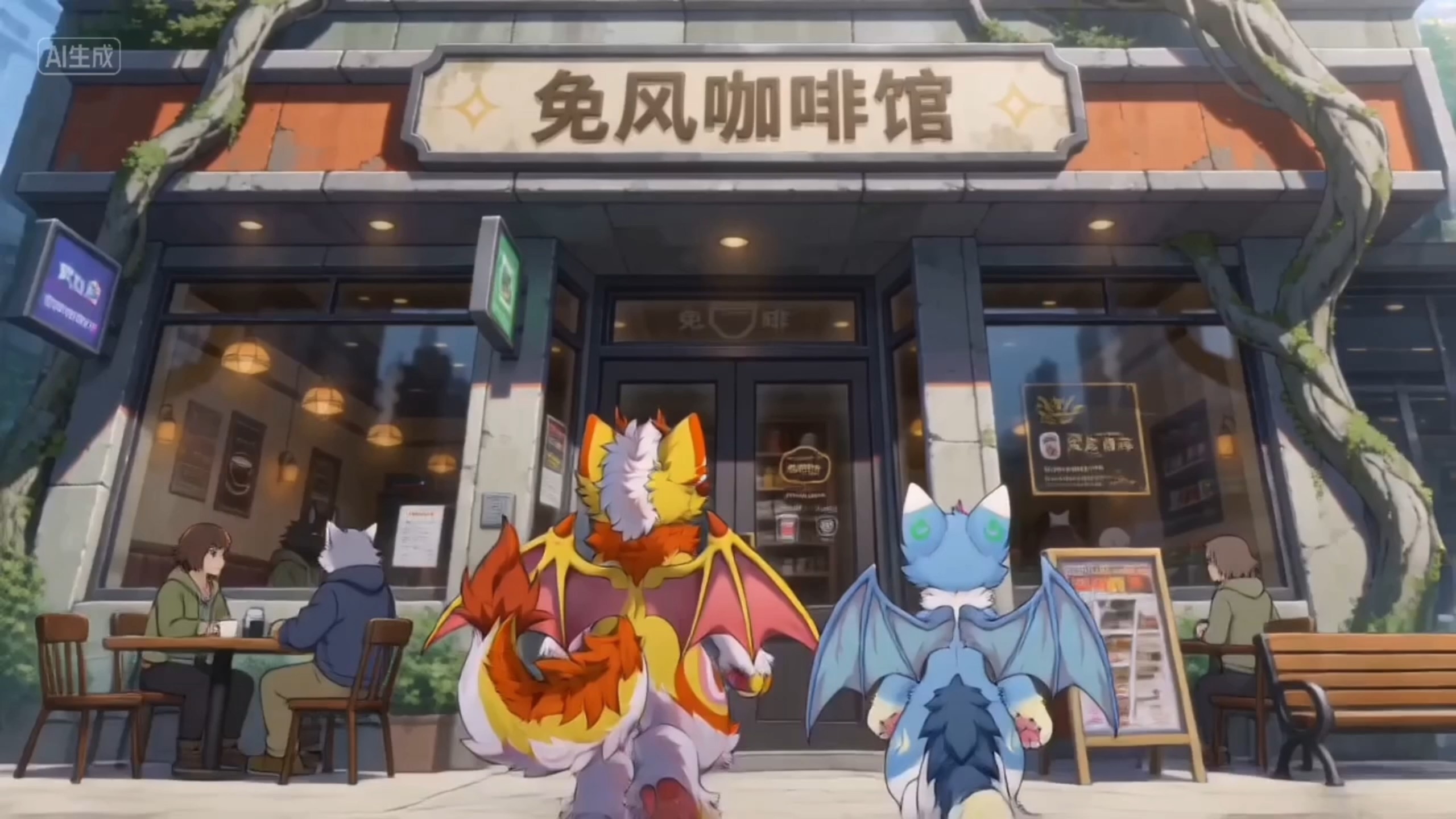 【furry动漫】《关于我穿越到兽星这档事》第二集 第一站：方舟市