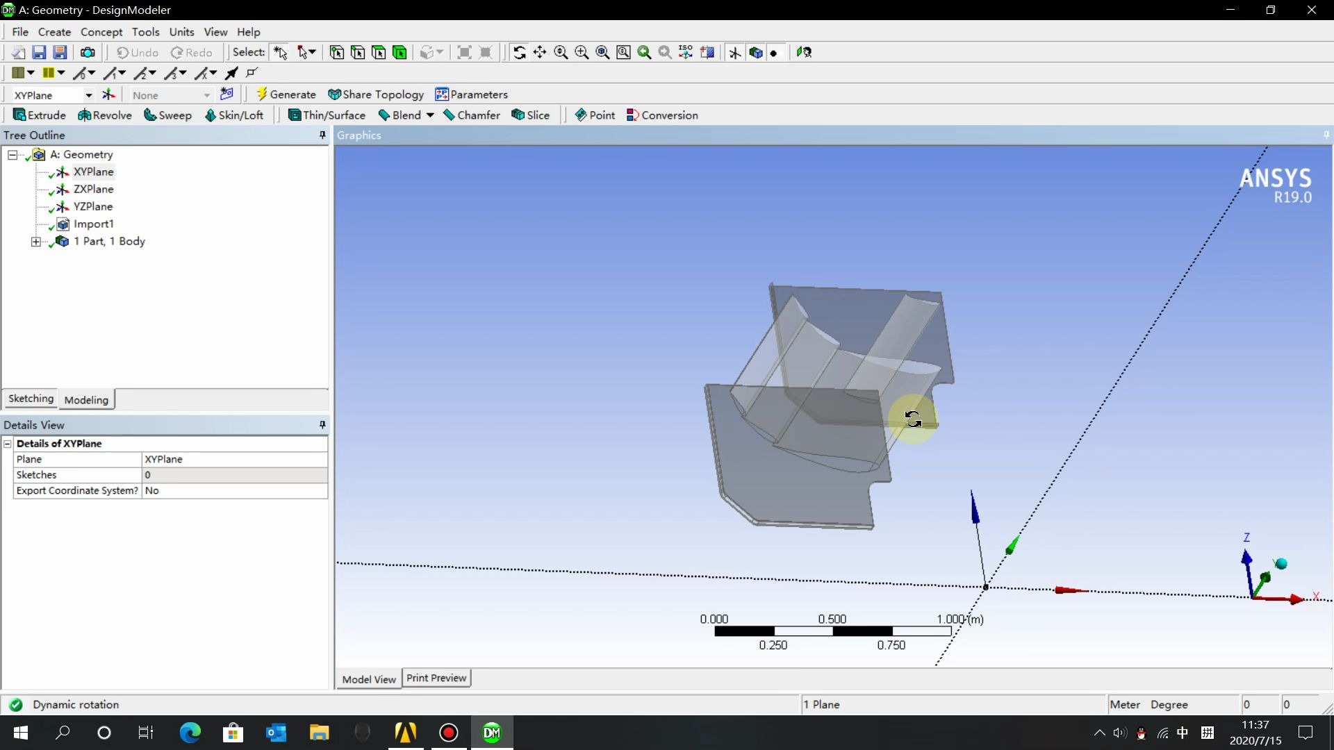 ICEM+FLUENT分析FSAE赛车尾翼算例1哔哩哔哩bilibili