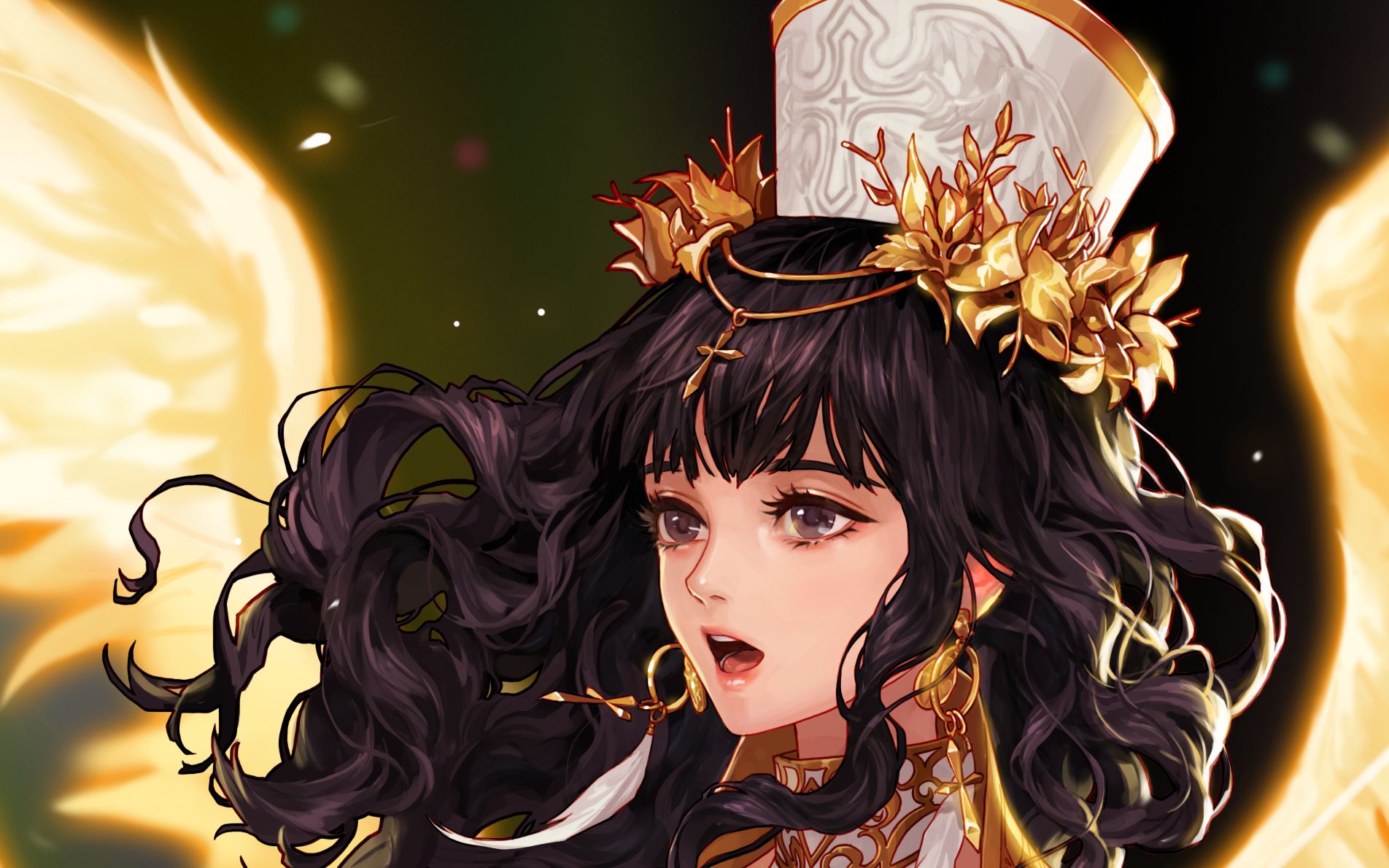 奶妈二觉原画鉴赏追随神的意志胜利终将属于我们