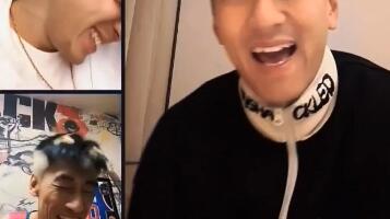 杨政曹岩连麦得知晶爷是前CBA东莞猎豹队长后反应，爆笑连麦