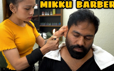 MIKKU理发师|烤耳朵、防脱发护理、上半身按摩