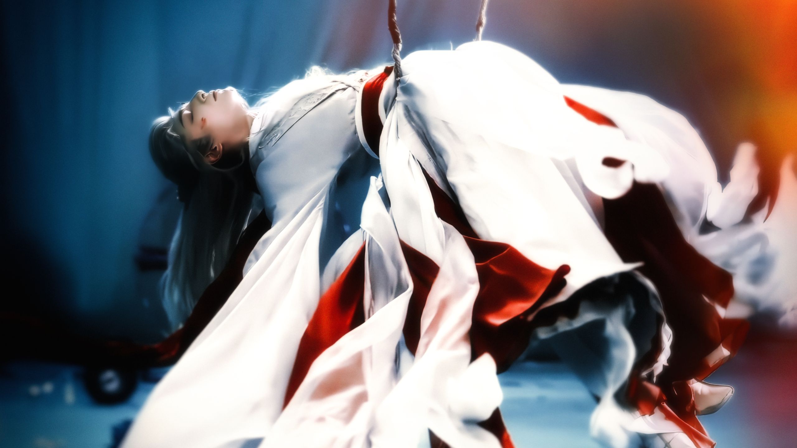 内娱新特技骗了我两年！原来“神之坠落”是罗云熙用身体搓出来的名场面，真人纯手动无外挂！