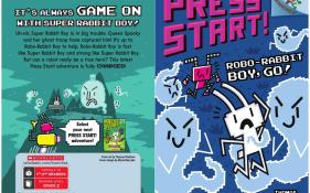 【双语字幕】方块兔07 机器人兔子男孩：出发！