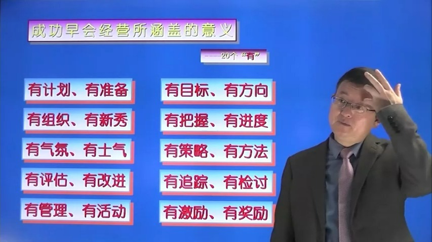 7.班组长如何开好每天的早会