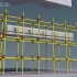 施工动画，全钢智能型爬架组装全过程演示！
