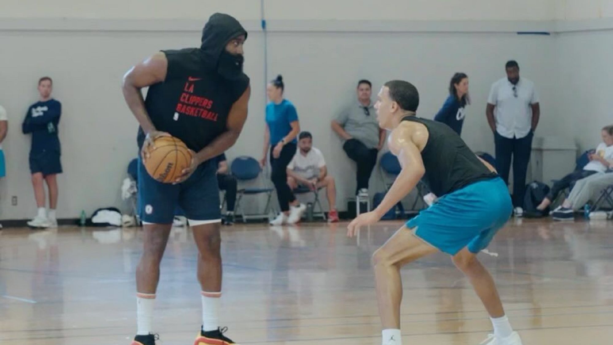 【4K60帧】帽衫登上线!哈登最新NBA球局!贾里德麦凯恩,鲁尼,阿马里贝利等!全是NBA球员!Rico Hines每年夏天必备