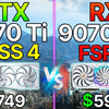 9070 XT vs RTX 5070 Ti：4K分辨率帧数对比