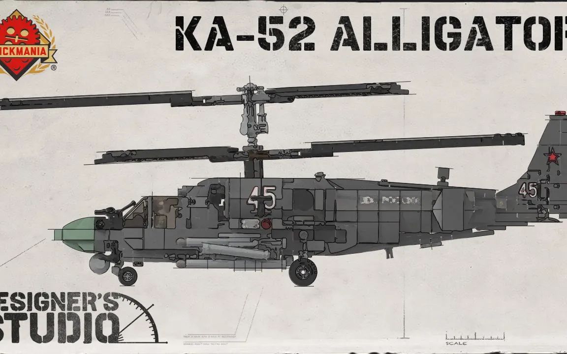 Brickmania TV】Ka-52 Alligator - All Weather Attack Helicopter 