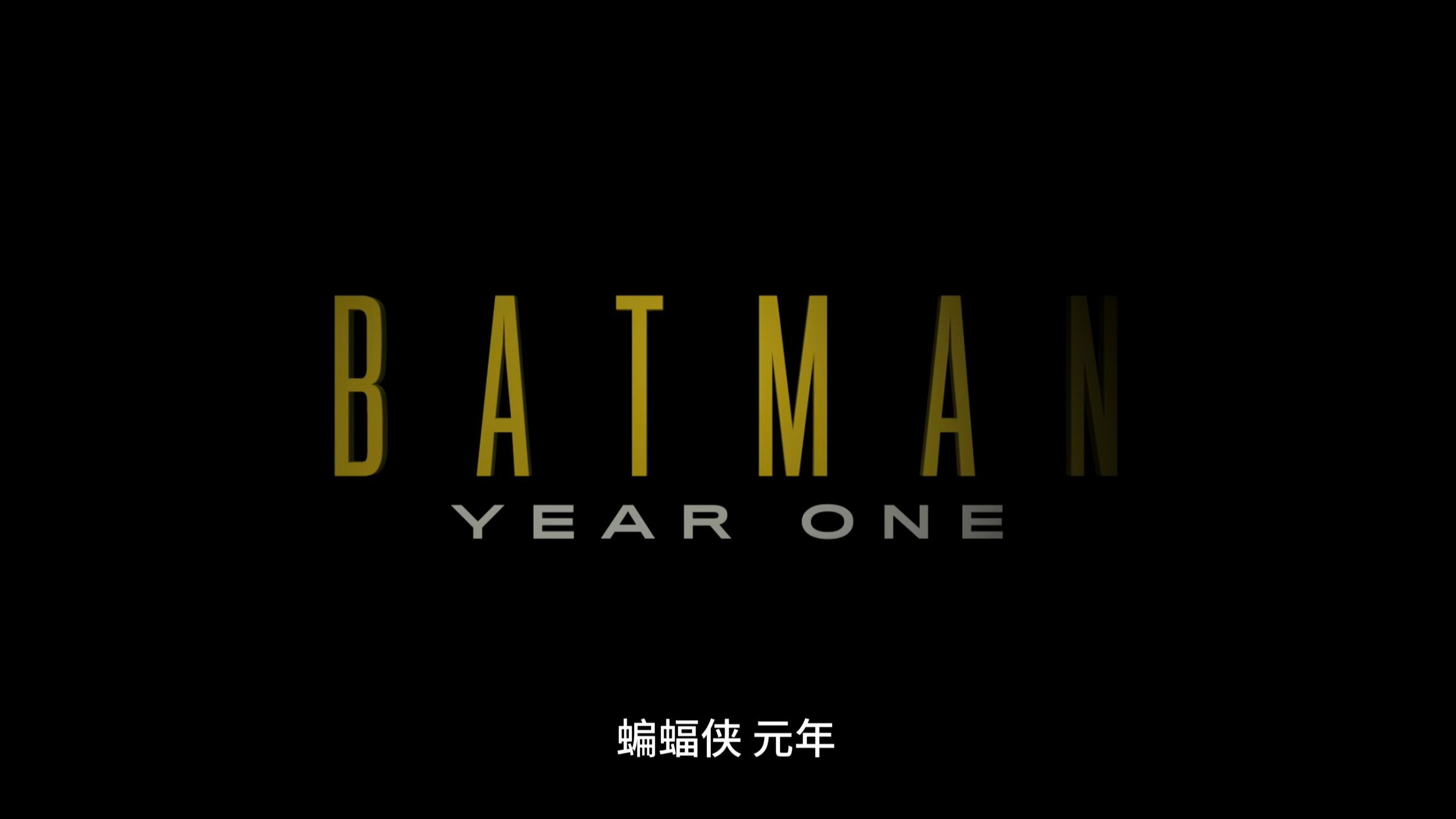 蝙 蝠 侠：元年（2011）