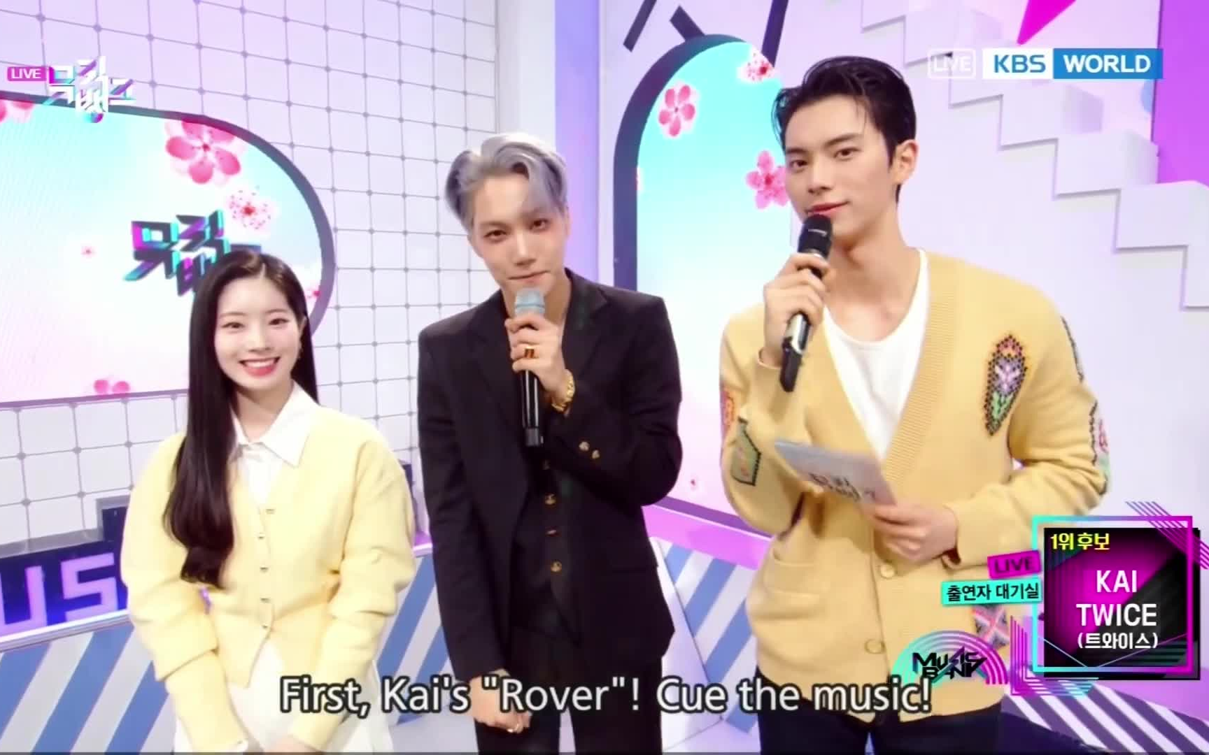 EXO KAI和Twice多贤的《Rover》《Set me free》舞蹈挑战