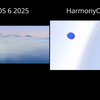 HarmonyOS 6 2025 对比 HarmonyOS 2 官方概念宣传片（2021 年），融合了熟悉的设计元素