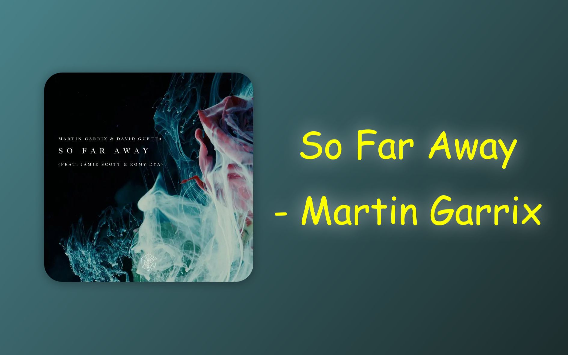 【无损】《So Far Away》遥不可及