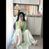 浅绿古风汉服