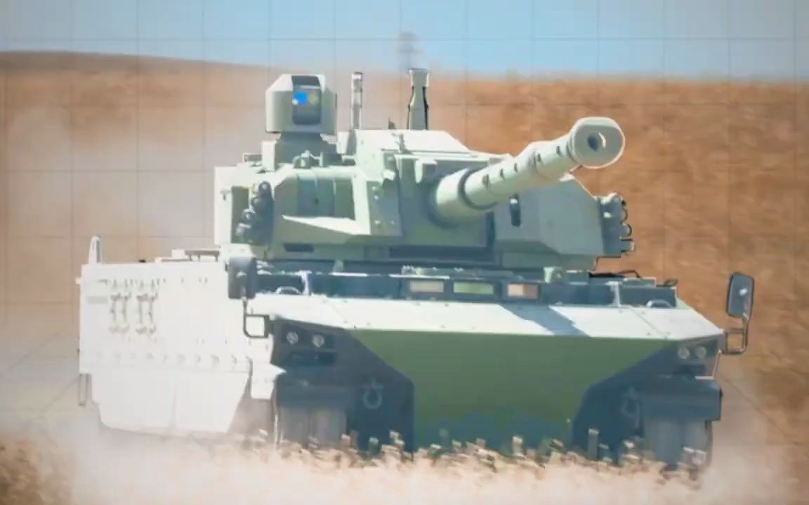 FNSS 公司展出 Kaplan MT 坦克