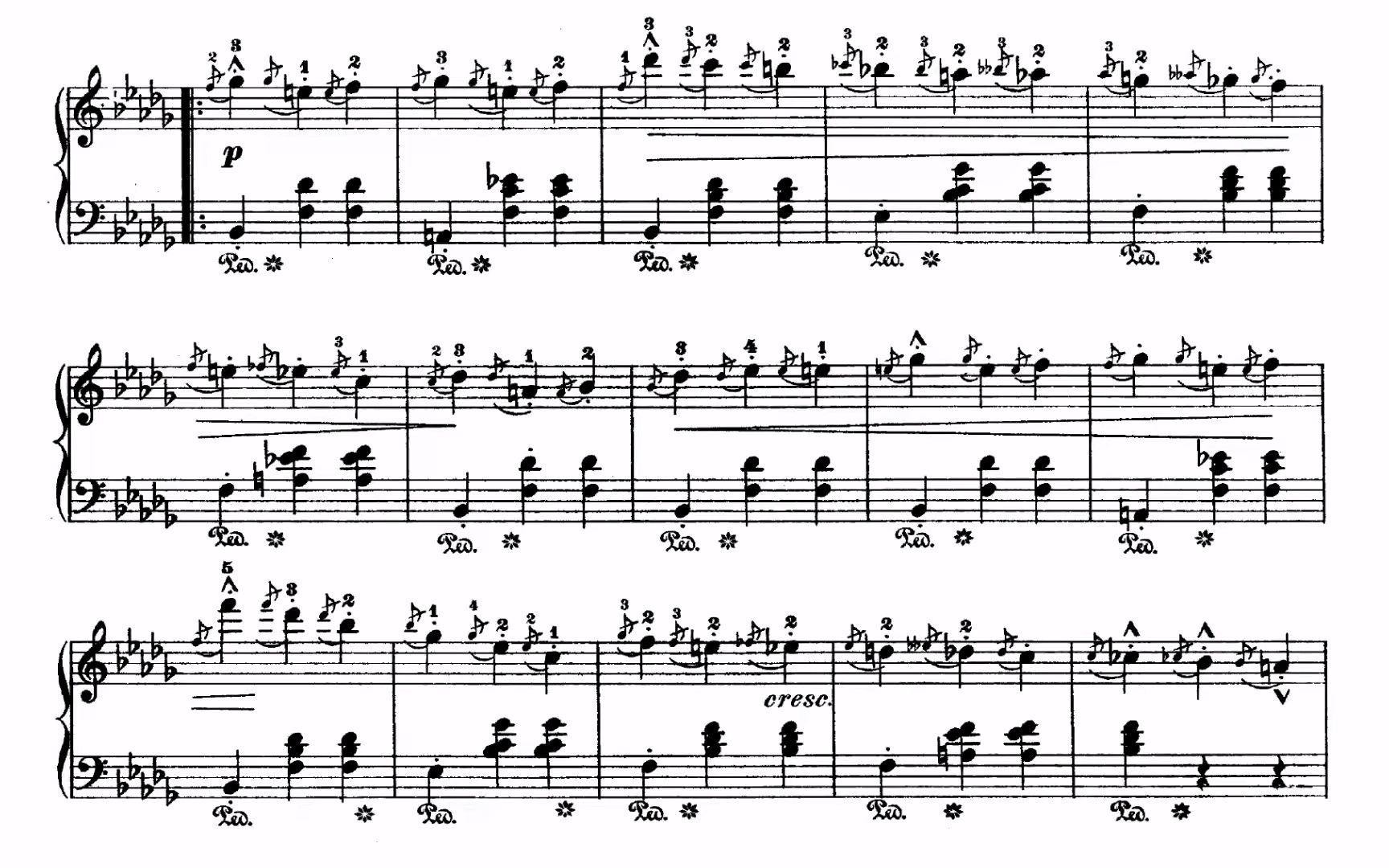 【钢琴】肖邦-辉煌的大圆舞曲Op.18No.1(cziffra)