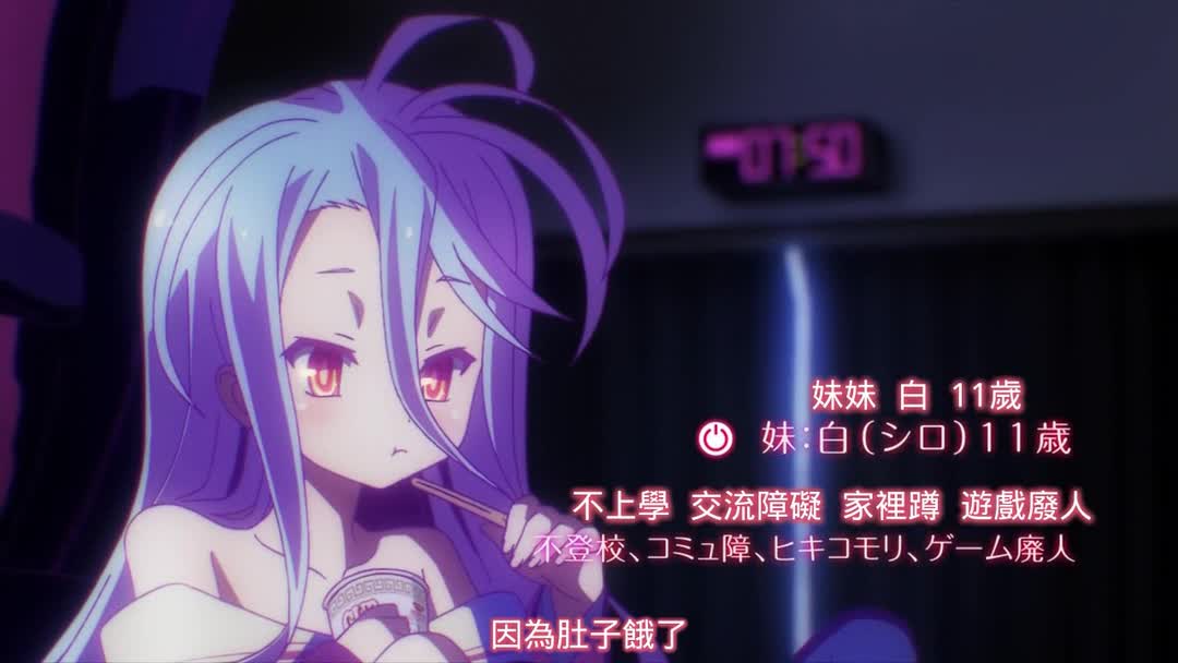 游戏人生-白_哔哩哔哩(゜-゜)つロ干杯~-bilibili