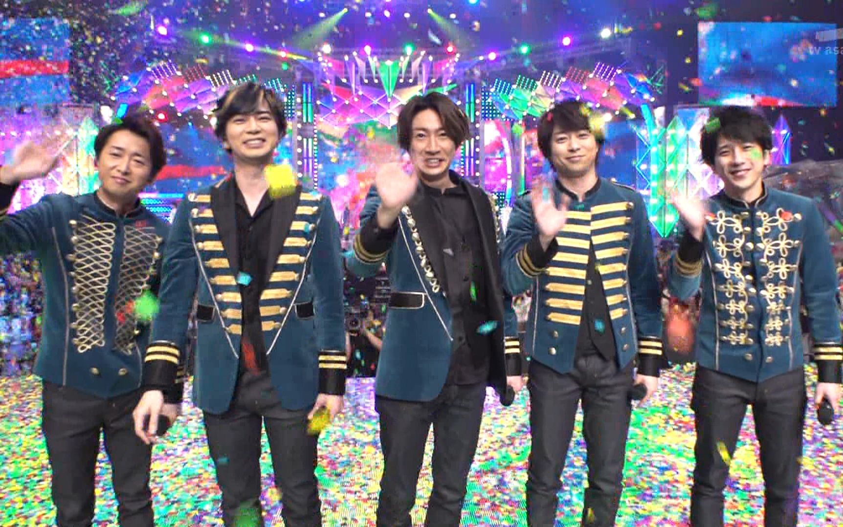 嵐 Turning Up + Monster + Love so sweet + 感謝カンゲキ雨嵐 (19.12.27.Music Station Supe_哔哩哔哩_bilibili