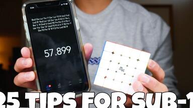 25种技巧可以让<em class="keyword">五阶</em>成绩进入1:00以下！