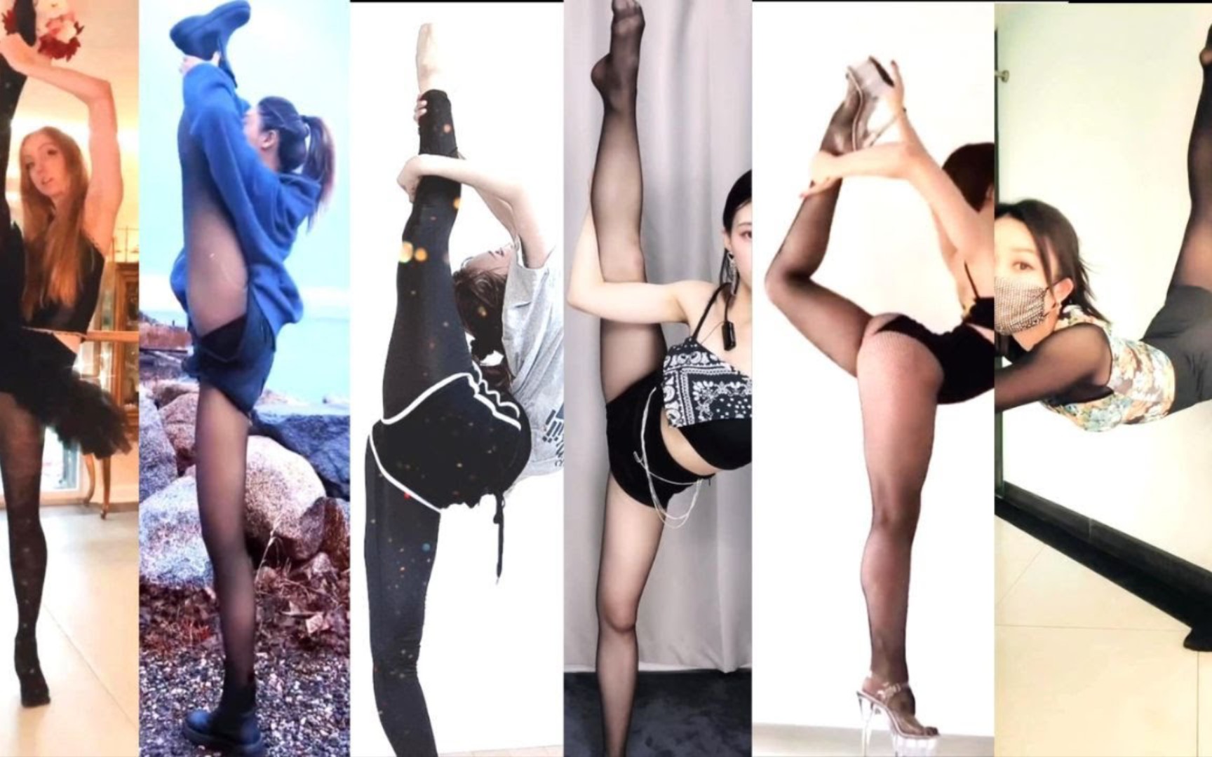 Take a look at the girls who are super flexible and soft