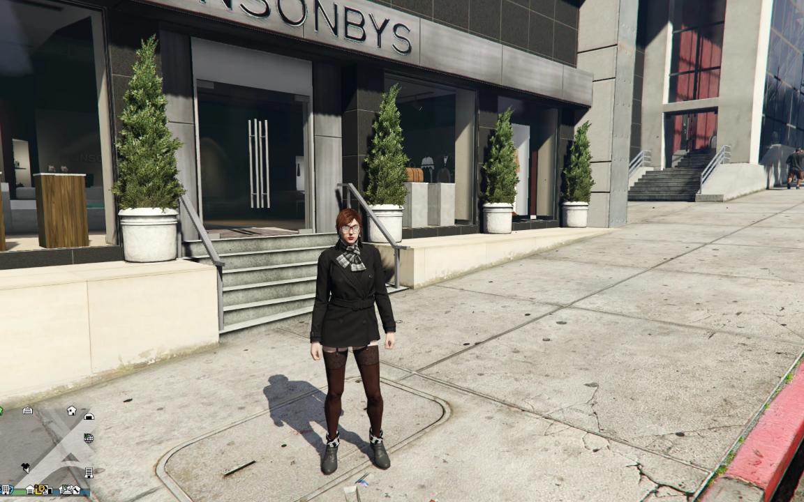 【服装分享】GTAOL  黑色文学者+为凉冰庆生