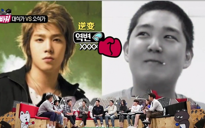 superjunior强仁厉旭大战三百回大胃王vs袖珍胃