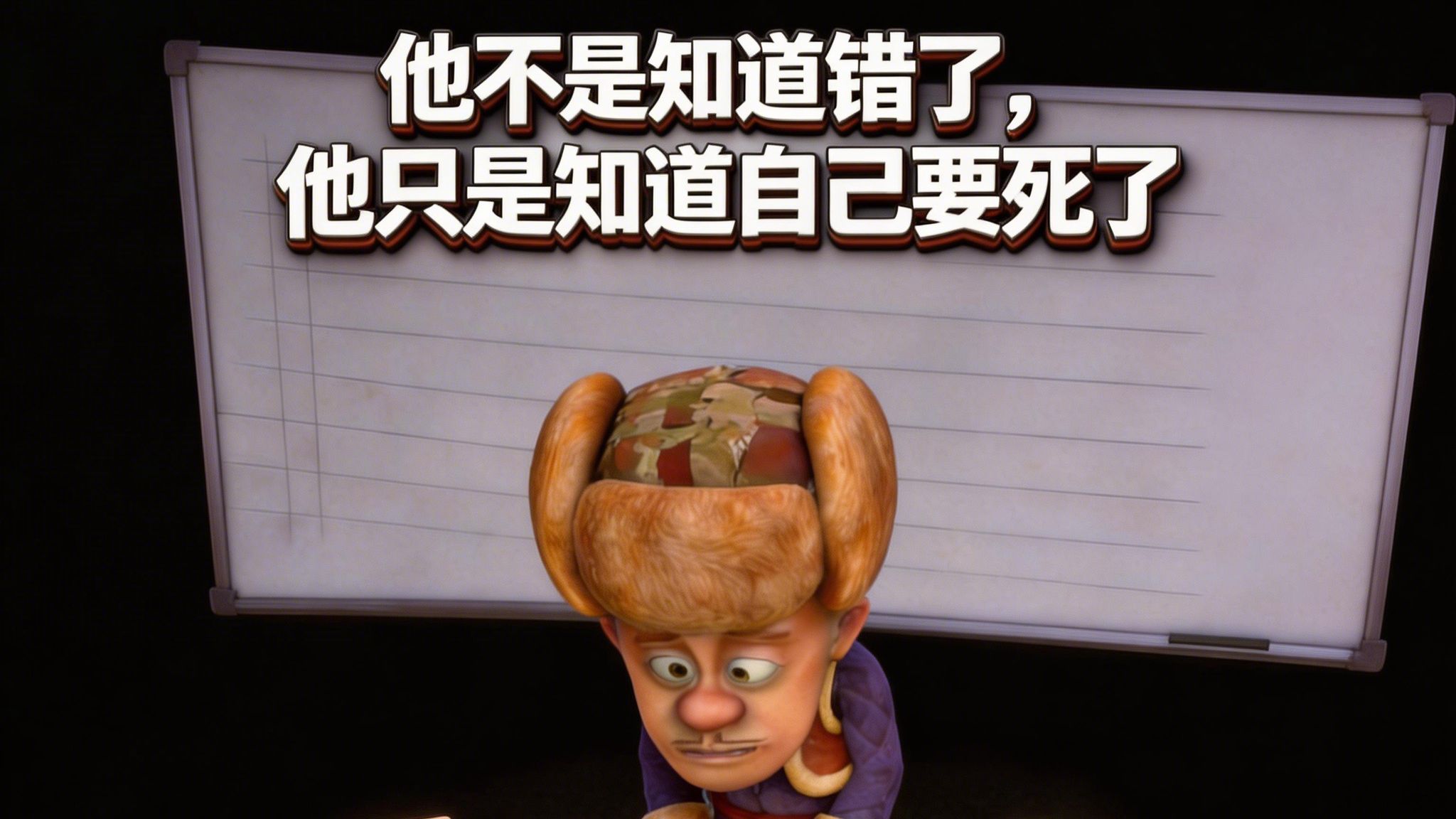 【辩论】他不是知道错了，他只是知道自己要死了喵？