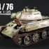 Laser Creation-World / T-34-76 冬季迷彩模型制作（1/35）