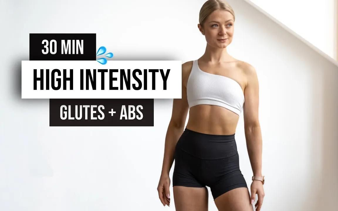 【growingannanas】一套训练get全身清爽｜30分钟哑铃HIIT+臀腿+腹肌综合训练源半仙儿源半仙儿哔哩哔哩视频