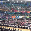 Entrance procession All Japan Boys and girls BUDO（KENDO）RENSEI TAIKAI on 26th J