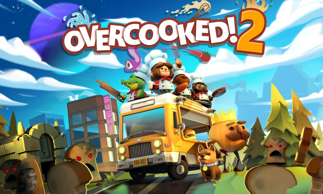 【Overcooked2】记录第一次和妈妈一起玩游戏