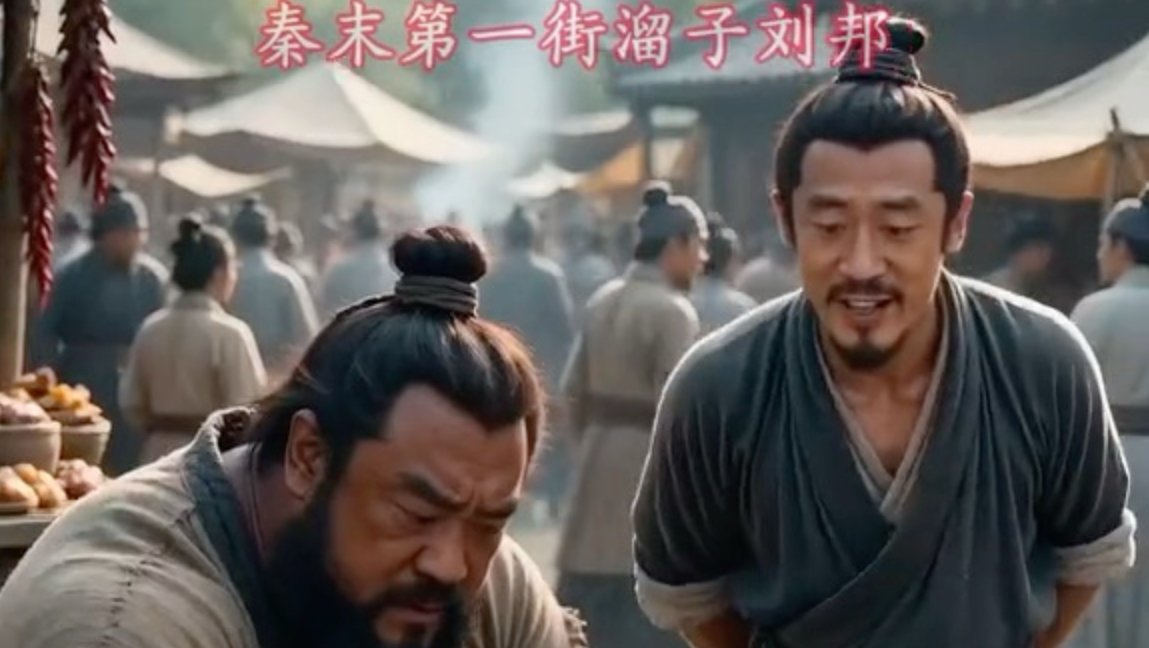 秦末第一街溜子刘邦，脸皮厚得能当皇帝