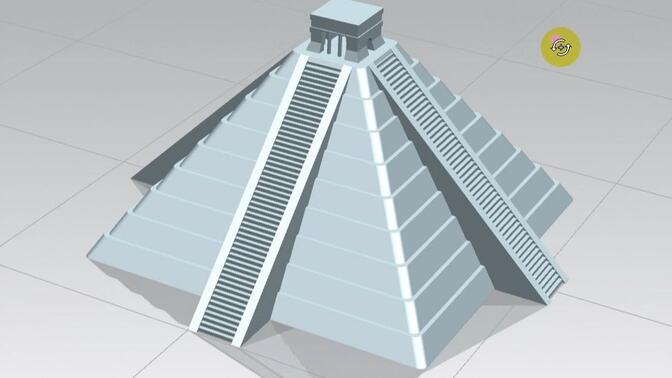 UG墨西哥金字塔模型制作(整列的运用）
