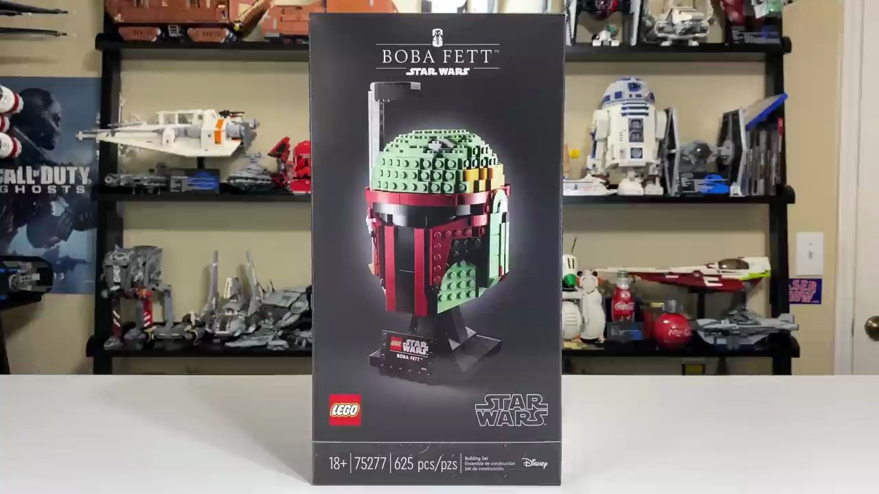 乐高星球大战波巴非特头盔bobafetthelmet75277