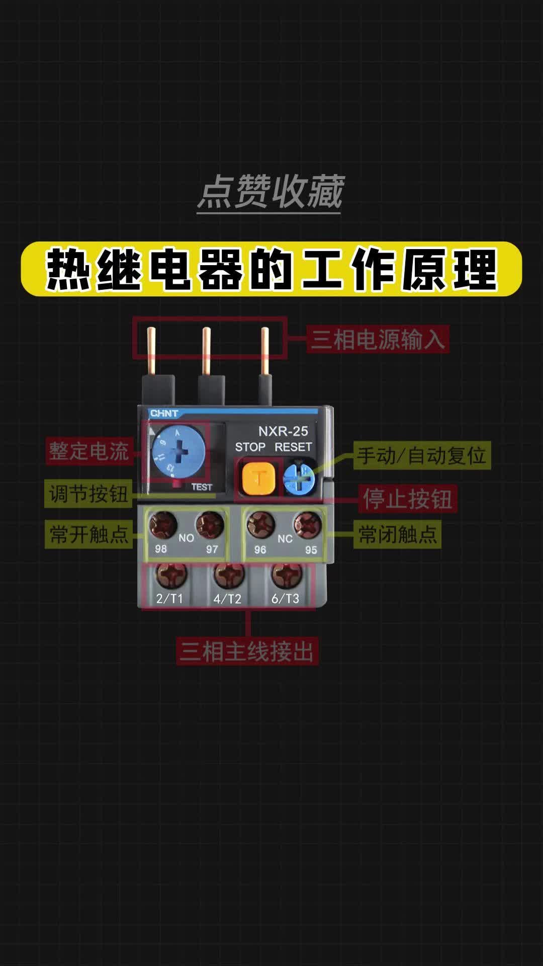 热继电器的工作原理