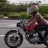 83年YAMAHA SR500 改装cafe racer风格复古摩托车-车美人也美!(2P谈话采访生肉)