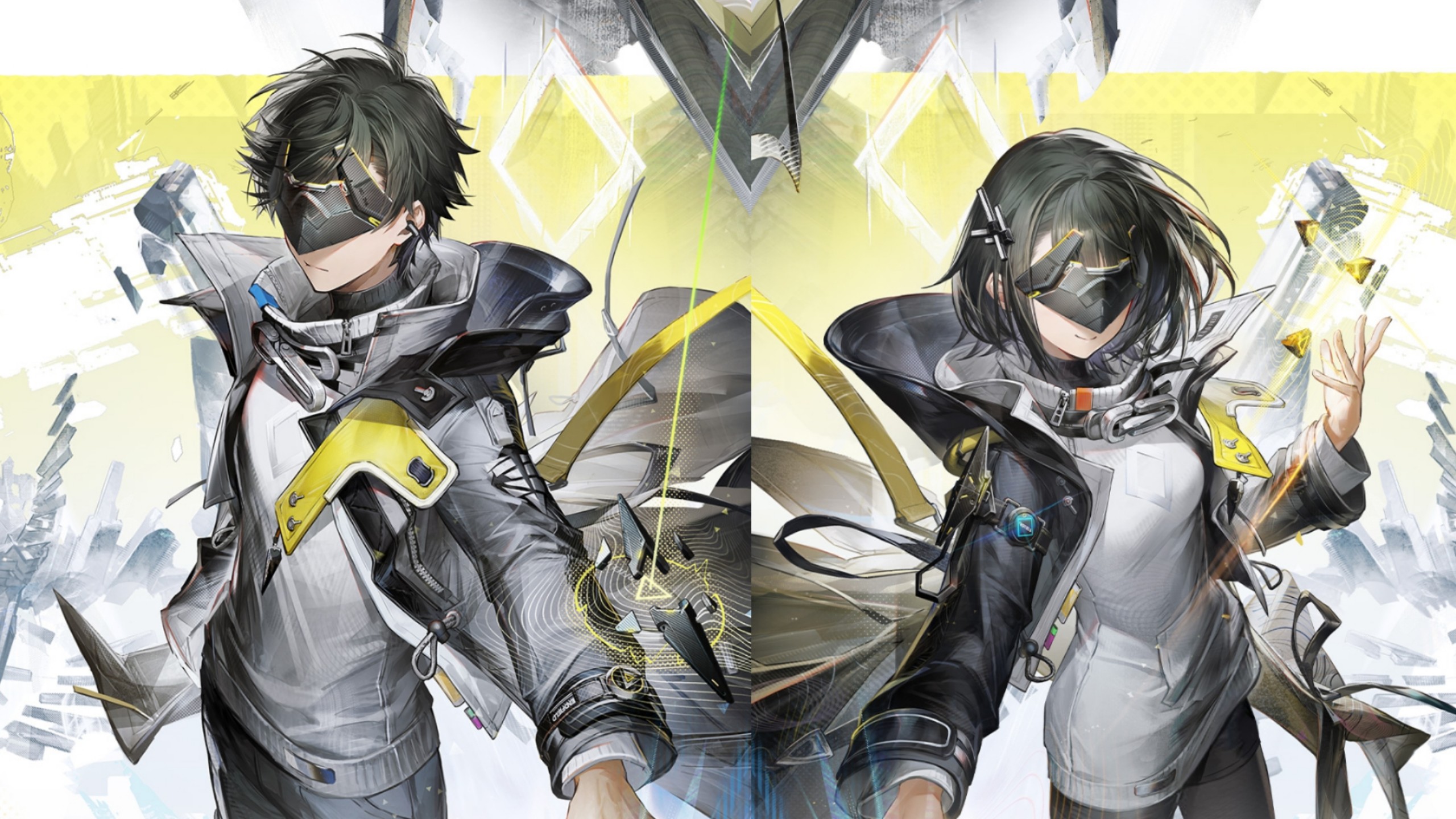 《明日方舟：终末地》｜管理员 A/B 技能展示及干员动作展示视频