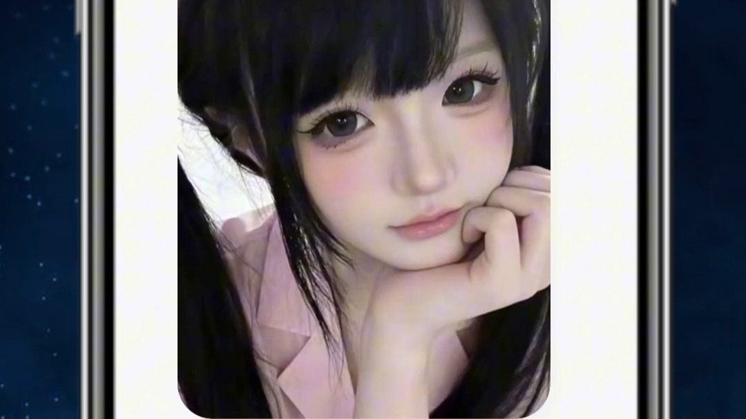 附身二次元萌妹子后的极致反差！
