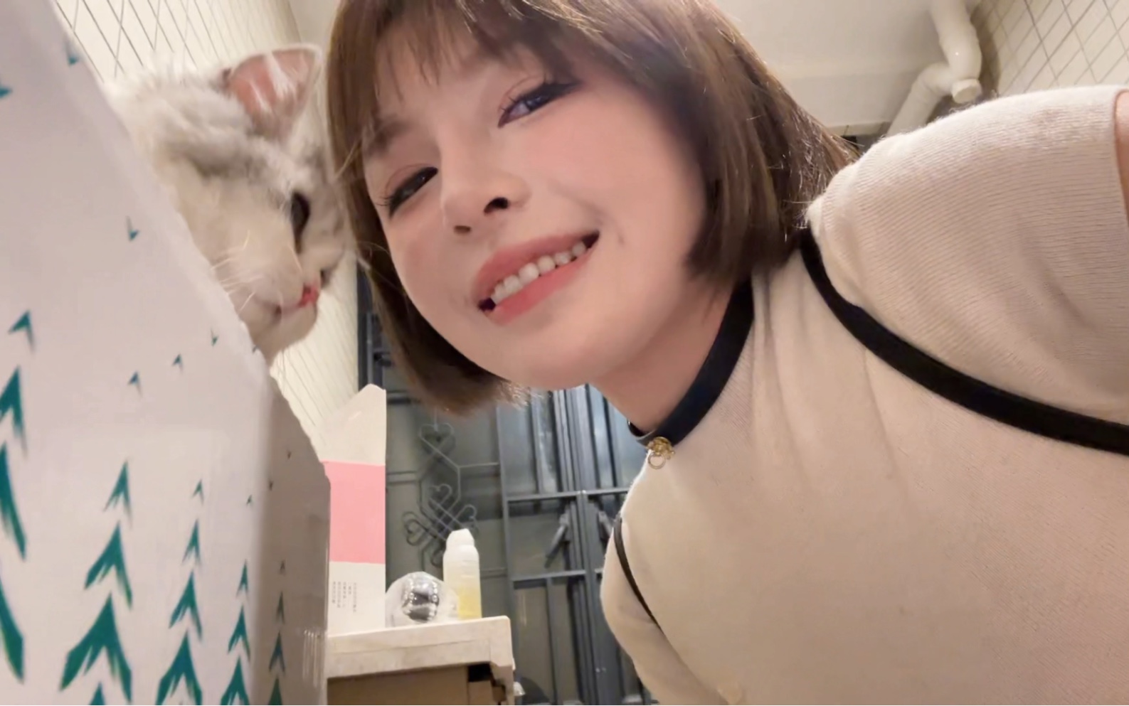 Me and my kitten