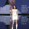 十七八岁的小美女模特，前途不了限量啊
