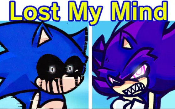 Lost my Mind - Sonic Vs. Xain FULL WEEK (FNF Mod/Hard) (Sonic.EXE/Fleetway)