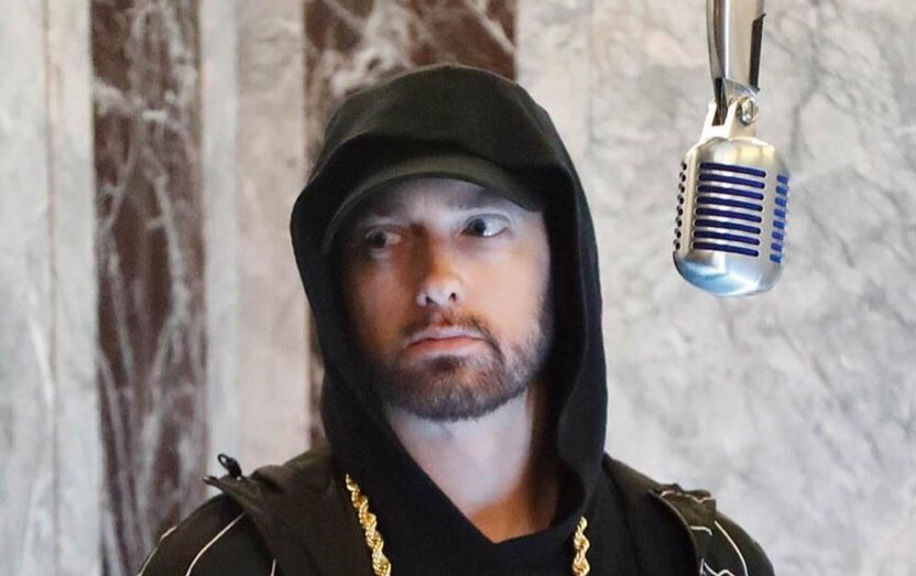 [Eminem] 姆爷在帝国大厦103楼表演毒液Venom！帅炸了！