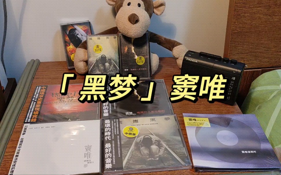 布林肯来北京唱片店购买的专辑，是1994年窦唯的首张个人专辑《黑梦》