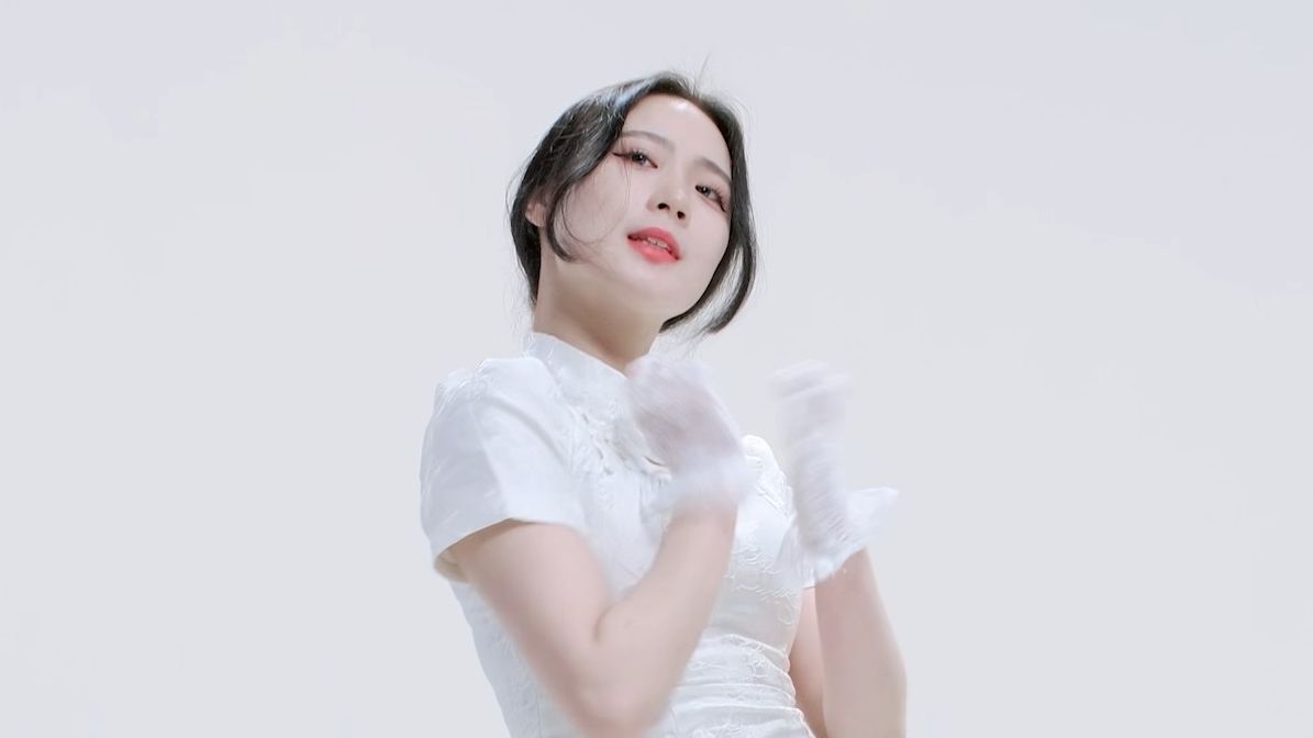 Jung In dolls white cheongsam