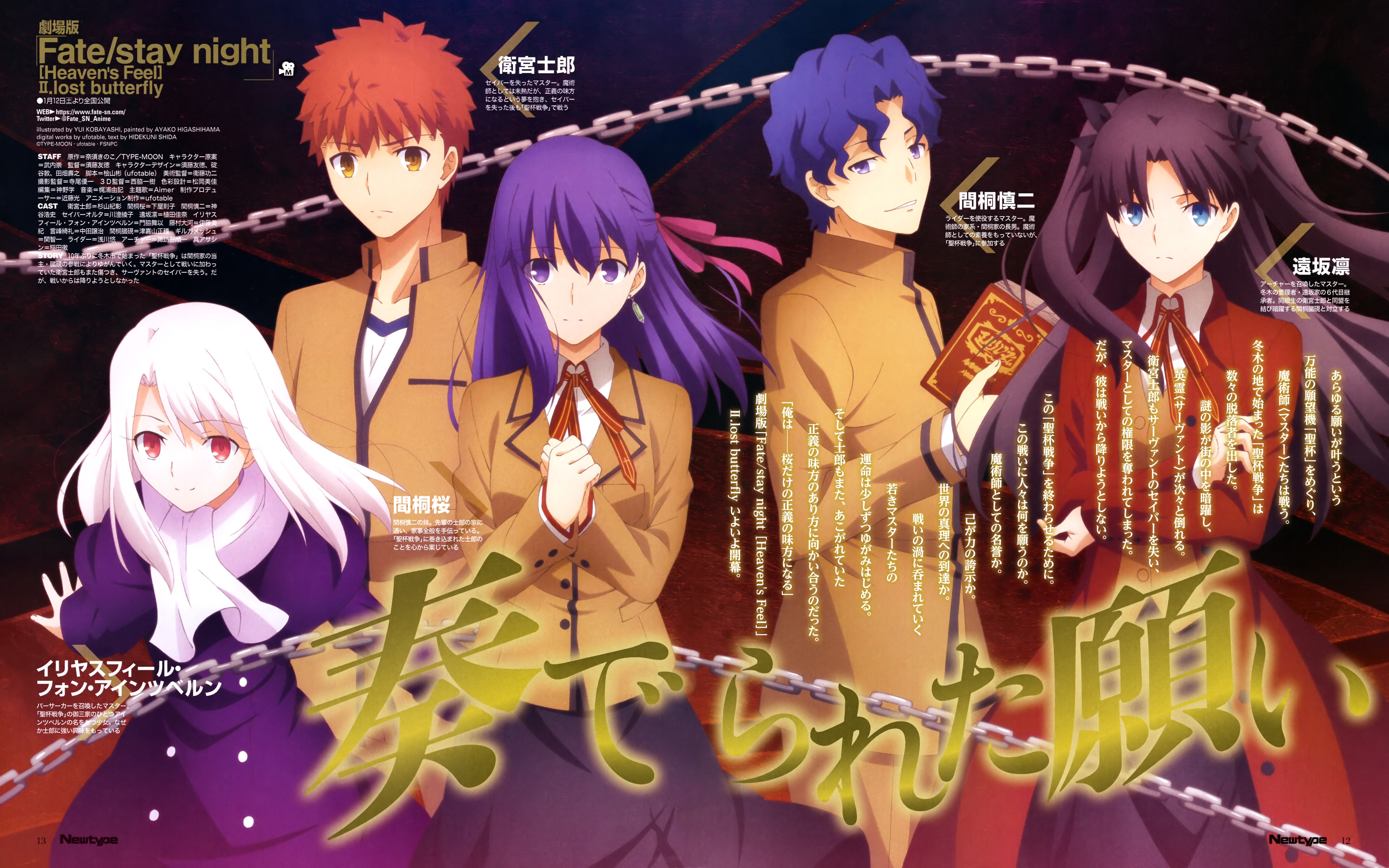 劇場版 Fate/stay night [Heaven´s Feel]2体セット-