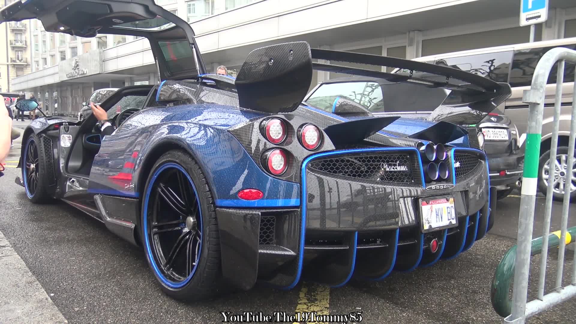 最好的帕加尼Huayra - V12排气声音!听听这声浪