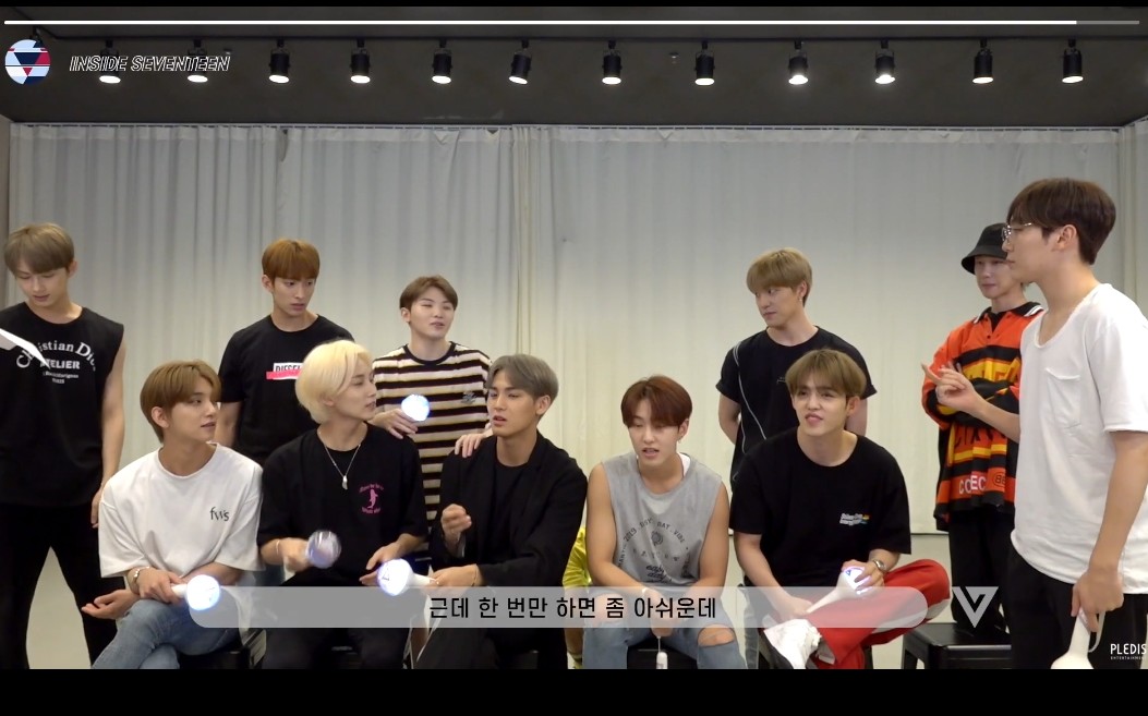 SEVENTEEN新曲Hit官方教程花絮公开 看看小十七是怎么学习自家最难的应援法