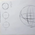 【素描】第6节：万物本源之-球！学会这两个就可以走天下了！正方体+球     素描几何、球体、球体结构