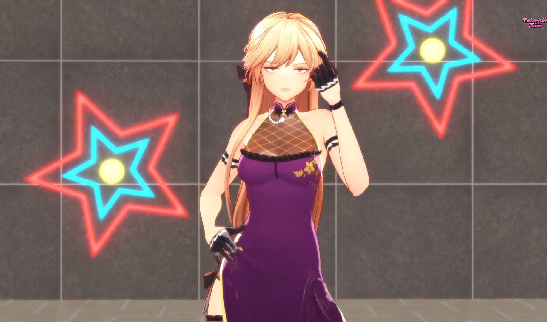 【Girls' Frontline 2 Exilium MMD】Groza The Heart of Violet Rain On The Bar